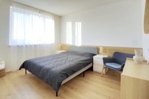 spalna vizualizácia v radovej výstavbe